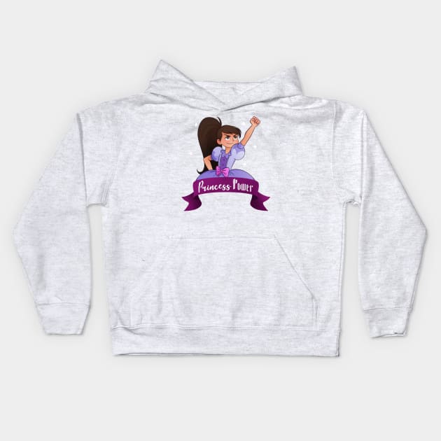 Princess Turdina Kids Hoodie by Muricielaga